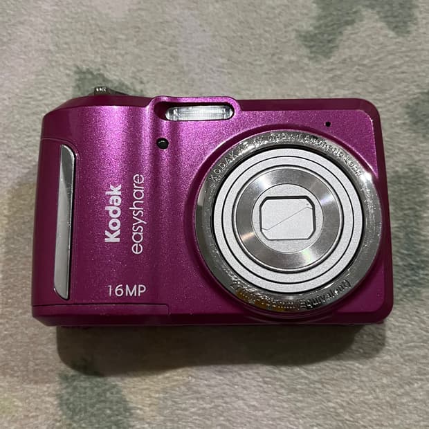 코딕 c1550 핫핑크 빈티지 디카 카메라