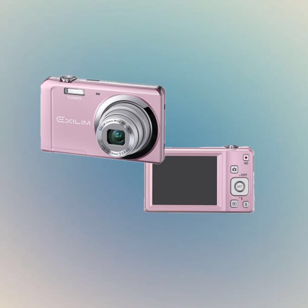 CASIO EXILIM 카시오 엑슬림 EX-ZS5 핑크 디지털카메라