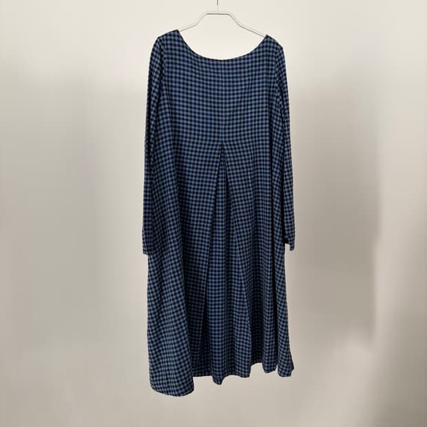 Gingham Check Flare One Piece