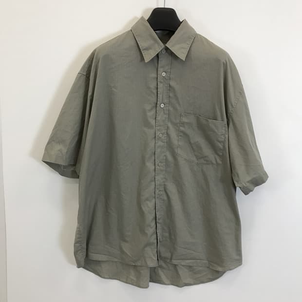 유니클로U 립스탑 오버사이즈셔츠 [3XL]