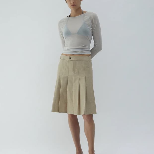 Paloma wool lai pleated skirt