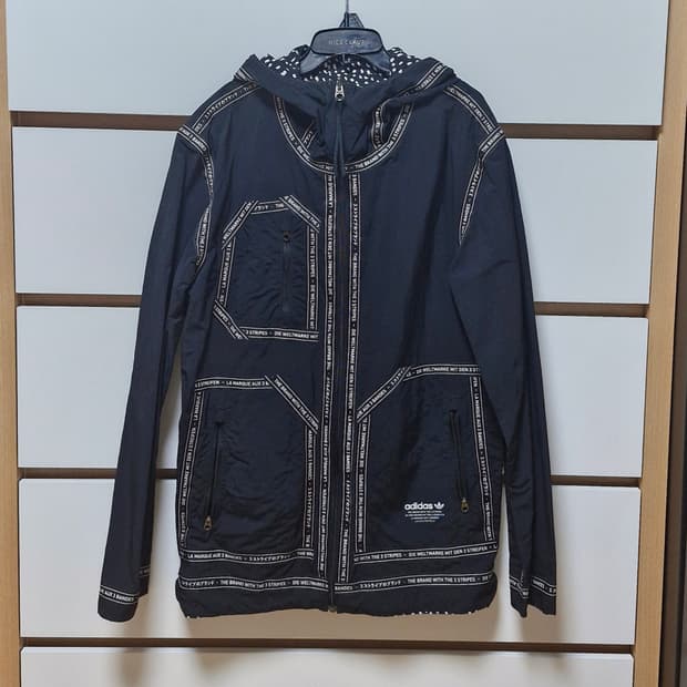 아디다스 리버시블 바람막이 90
