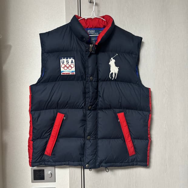폴로랄프로렌 2010 밴쿠버 올림픽 미국국대 한정판 패딩조끼