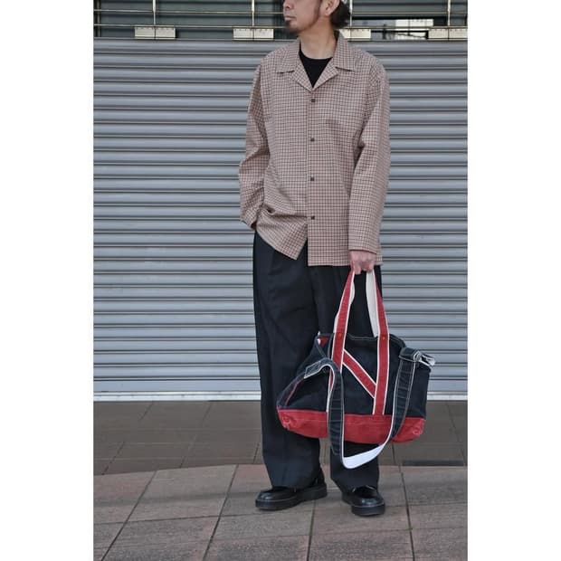 26ss "L.LESH" Shoulder Tote Bag