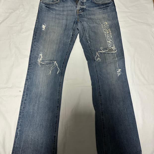 누디진 세미 부츠컷 32