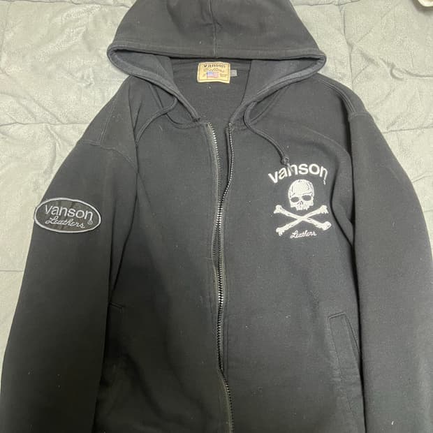 [VanSon Leathers] 벤슨 후드집업 XL