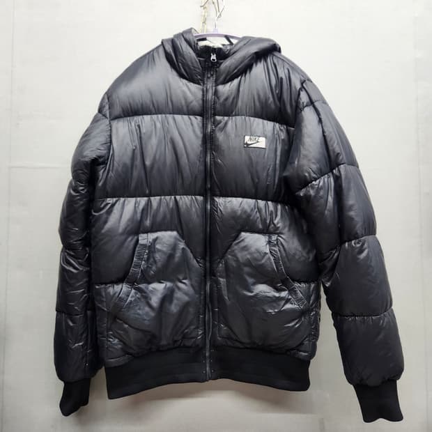 나이키 로고 양면 덕다운 패딩 L(L)