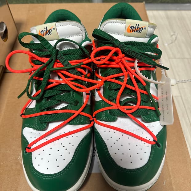 오프화이트 덩크 흰초