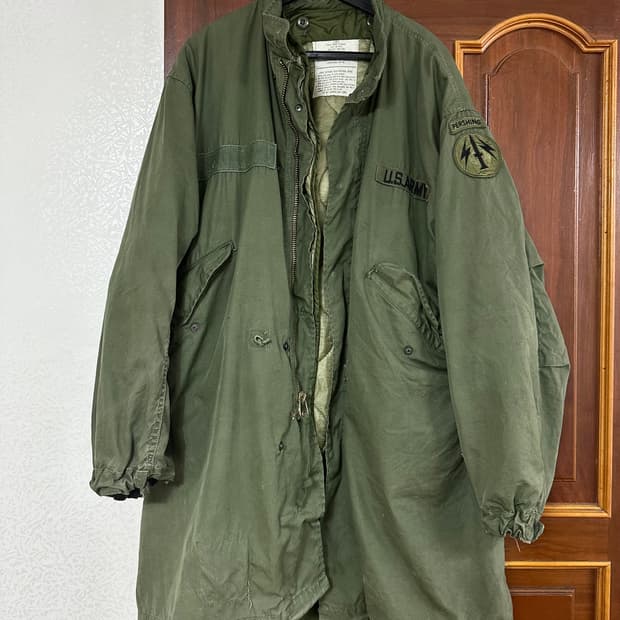 미군 M65 피쉬테일 개파카 자켓