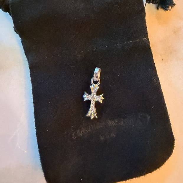 크롬하츠 18k 화이트골드 베이비펫