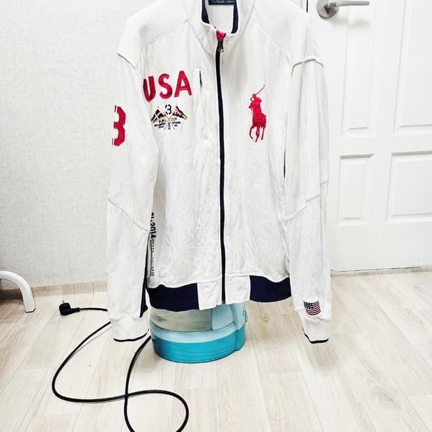 (105~110)XL☆우주매물☆랄프로렌폴로빅포니USA [화이트]트랙탑집업