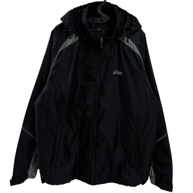 아식스 올드스쿨 후드탈착 내피점퍼