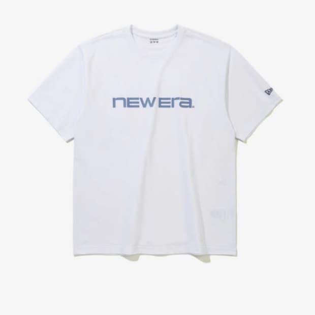뉴에라 wordmark logo basic T-shirt