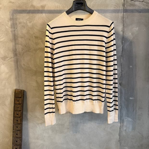 A.P.C 아페쎄 메리노울 니트 남성95-슬림100