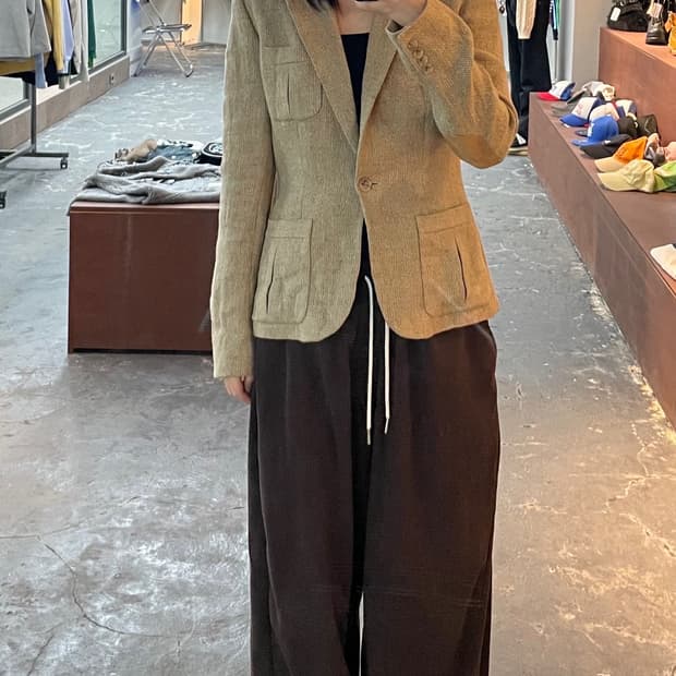 폴로 랄프로렌 트위드 블레이드 재킷 H940