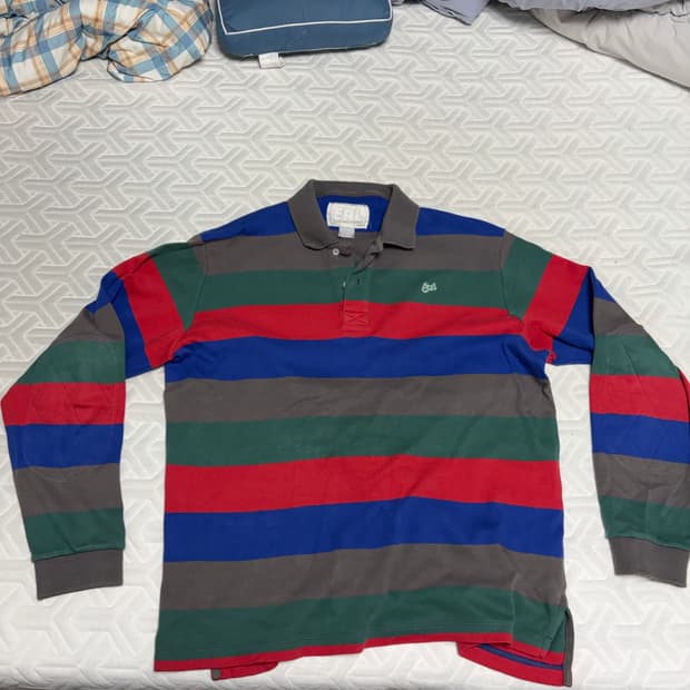 Erl 이알엘 스트라이프 폴로셔츠 25FW M사이즈