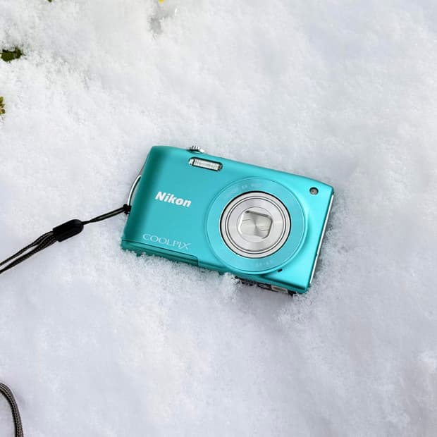 사나 디카 레어 색상 니콘 쿨픽스 s3300 작례o