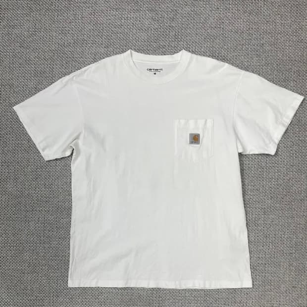 칼하트 Carhartt WIP 포켓 반팔티 화이트 M