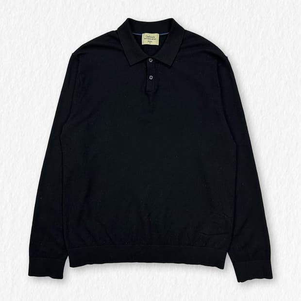 지오지아 캐시미어 블렌디드 카라 니트