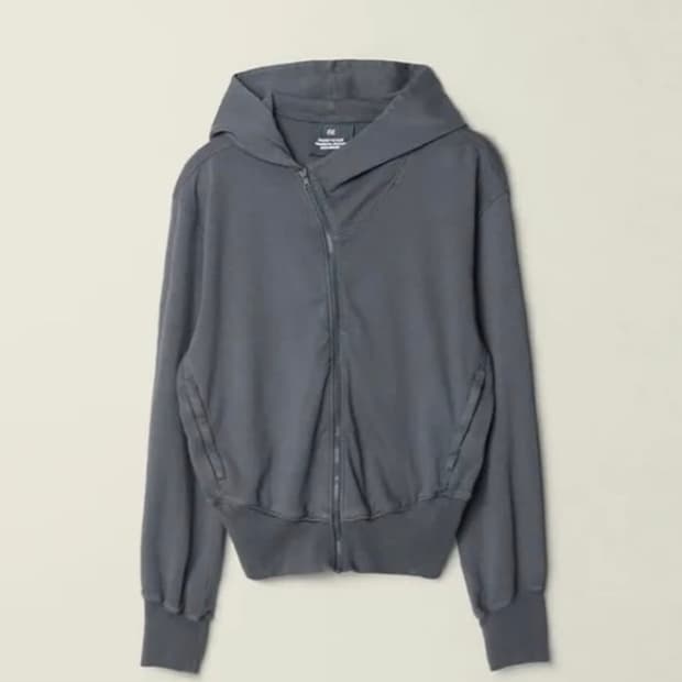 [구매]EE CURVED HOODED SWEAT ZIP JACKET 