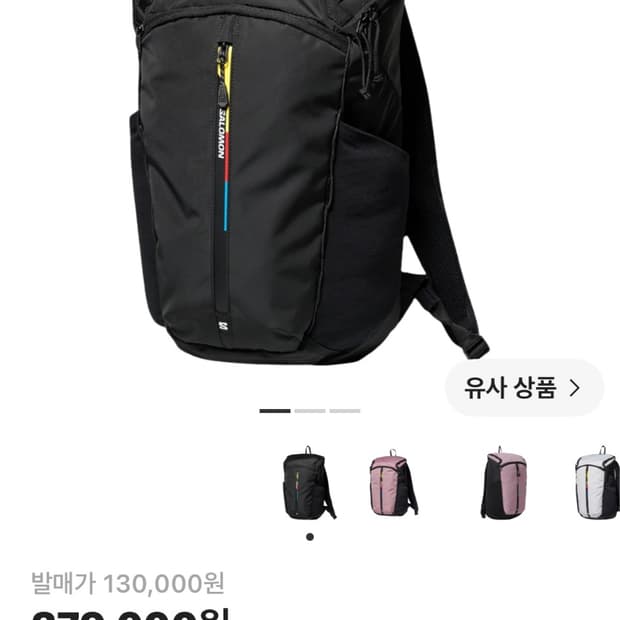 살로몬 몽트 백팩