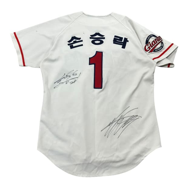 ✨ (바배) 롯데자이언츠 손승락 동료 친필싸인 야구 유니폼