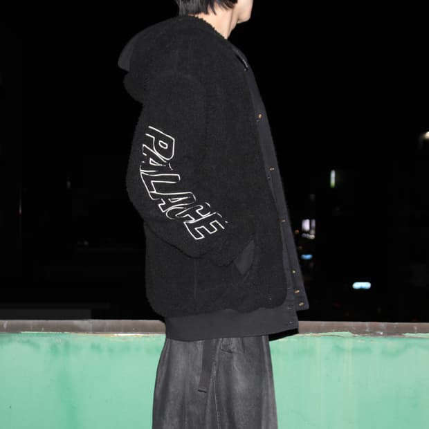 Palace 18F/W H-File Fleece Hood Jacket
