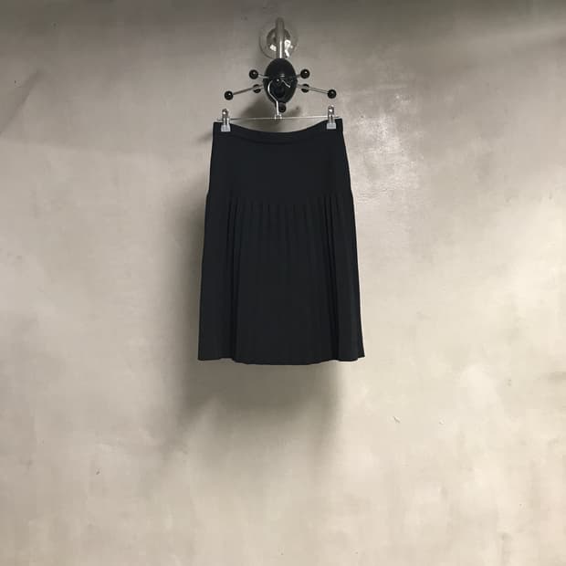 살바토레 페라가모 블랙 스커트 S