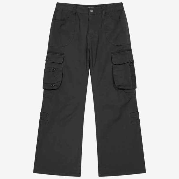 코이세이오 BIG POCKET CARGO PANTS CHARCOAL