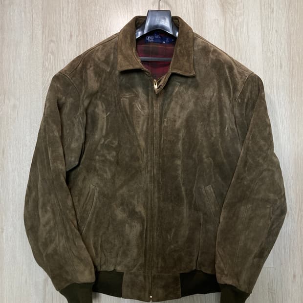 XL 폴로 스웨이드 자켓 웨이포드 카라