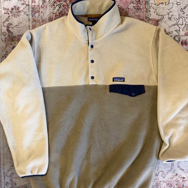 Patagonia]파타고니아 신칠라 풀오버 후리스 L 오트밀 그레이