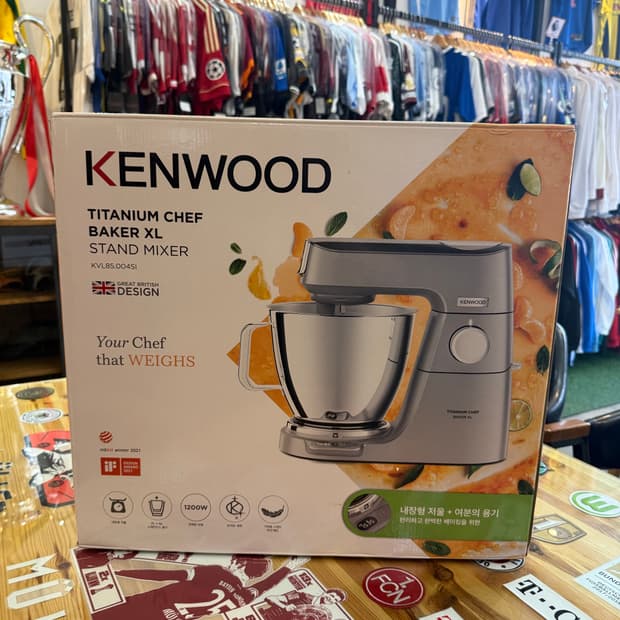 켄우드 5L,7L 1200W 내장형저울 베이킹 스탠드믹서 KVL85