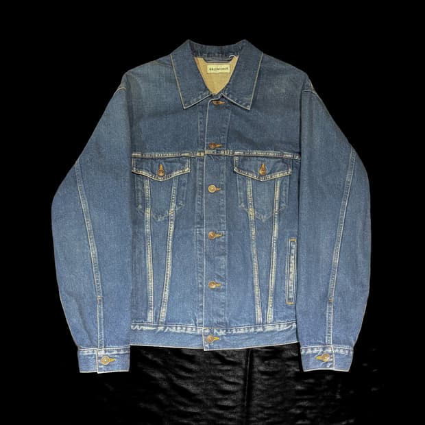 발렌시아가 데님 자켓