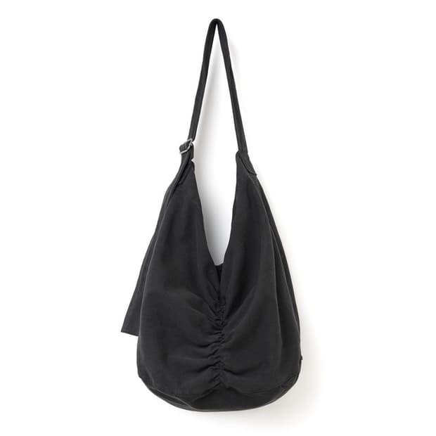 밀로 아카이브 데님 셔링백 