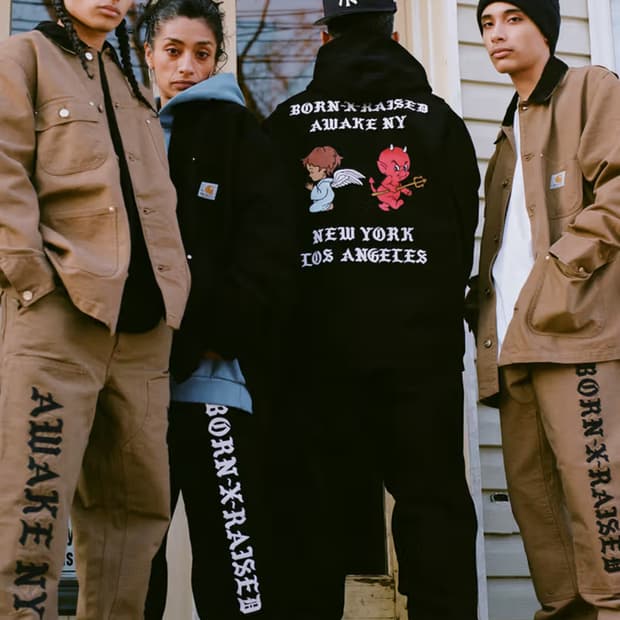 칼하트WIP X 본엔레이지드 X 어웨이크NY