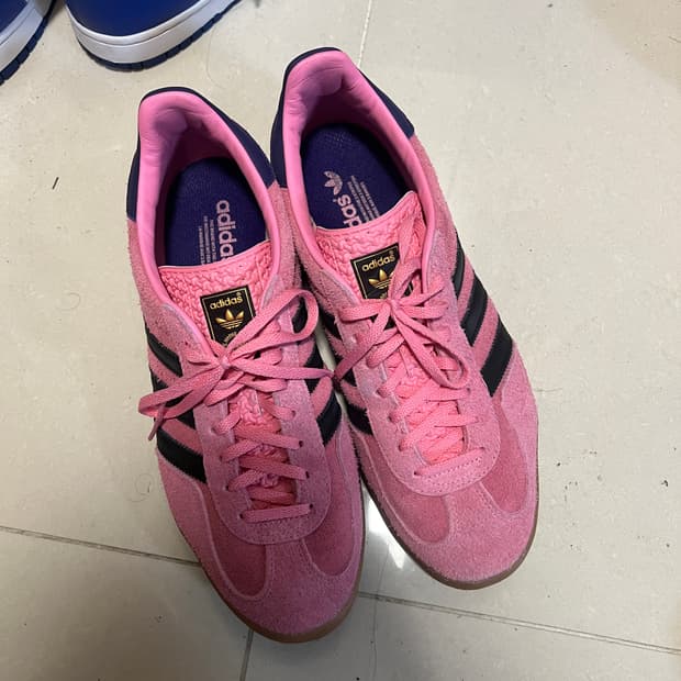 아디다스 가젤 핑크 285