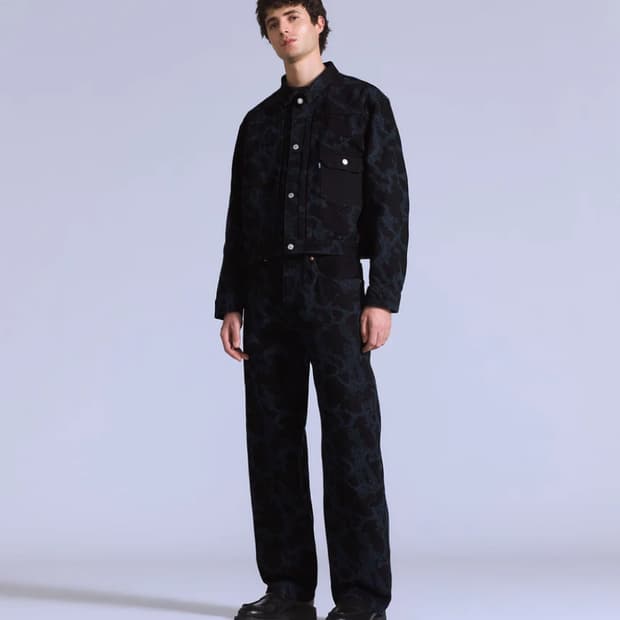 리바이스 levis 블루탭 마커 루즈 진 데님 팬츠 일본 한정판