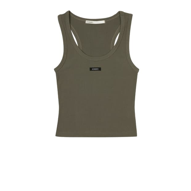 보헤미안서울 베이직 슬리브리스 카키