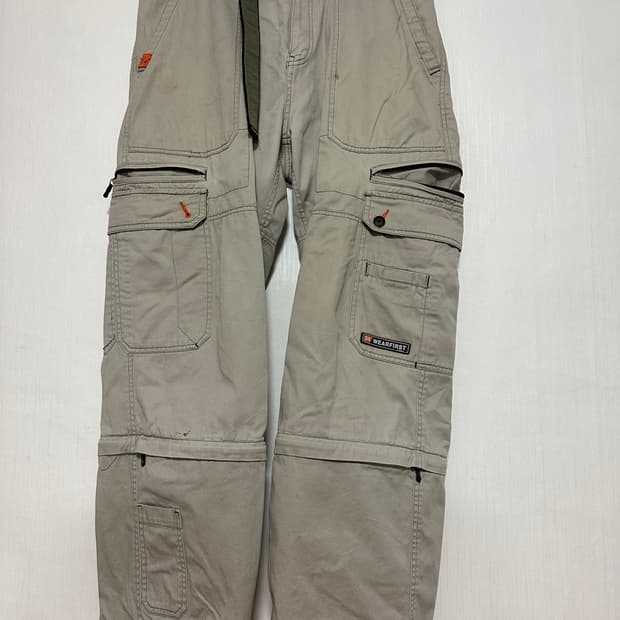 Y2k zipper cargo pants
