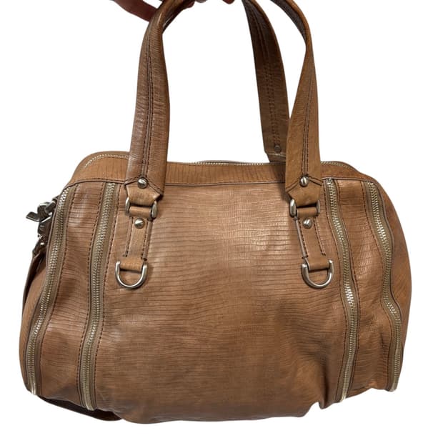 Botkier Tan Multi-Zip 2-Way Bag