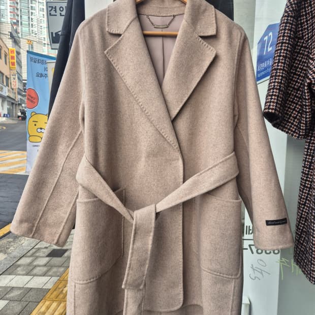 세루티1881 핸드메이드 하프 코트 66사이즈