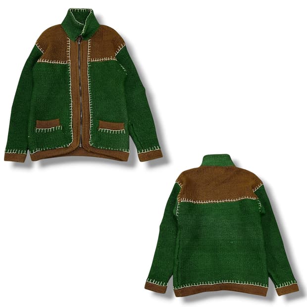 코모도 스티치 울니트집업 s08550