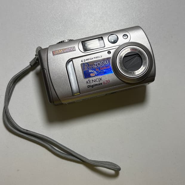 (입문자 추천) 삼성 Kenox Digimax 420 디카