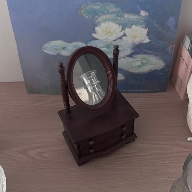 Vintage 유럽 앤틱 미니 화장대 소품