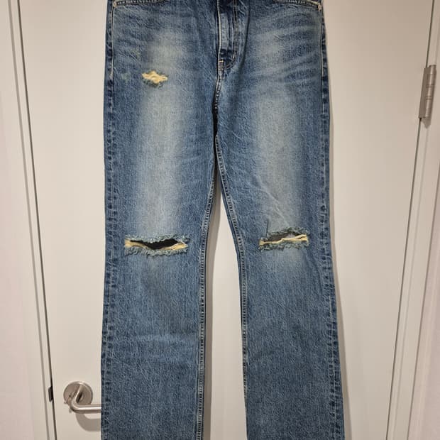 [SATUR] 디스트로이드 첼시 데님 팬츠