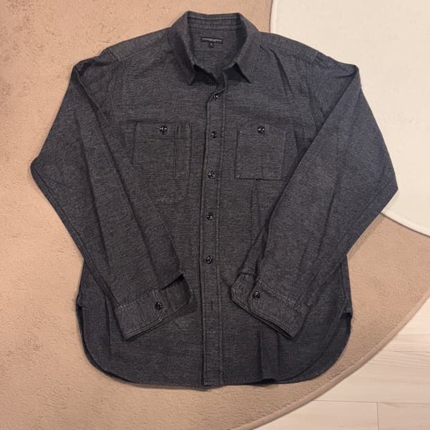 Engineered garments 코튼 워크 셔츠 L