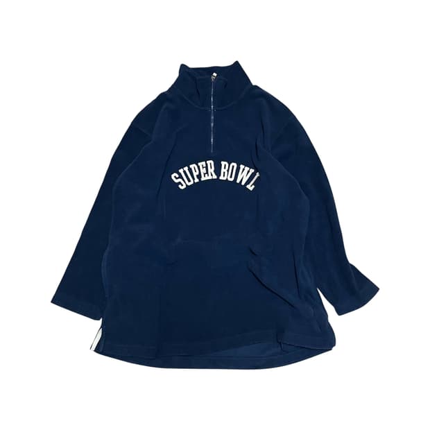 Reebok, NFL Super Bowl Fleece Zipup Top