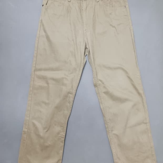 [36] 리바이스 502 베이지 치노 레귤러 테이퍼드 핏 팬츠