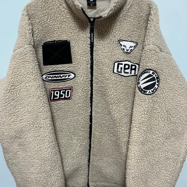 다이나핏 뽀글이 플리스 자켓 XL