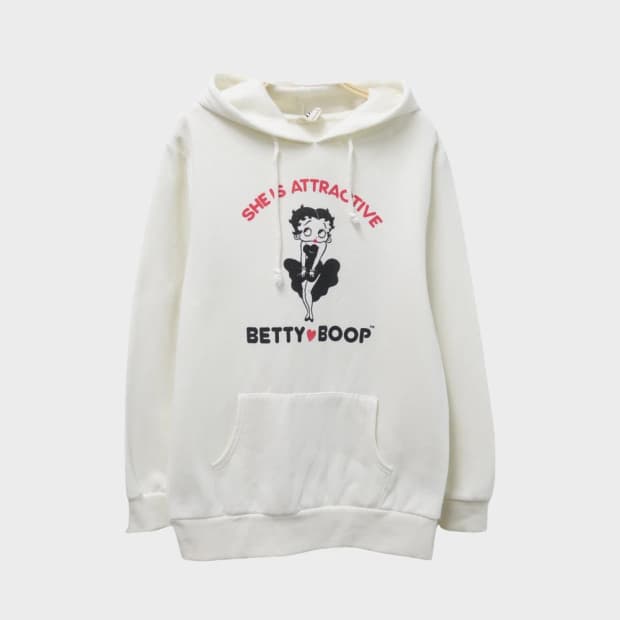 베티붑 프린팅 후드티셔츠 62034